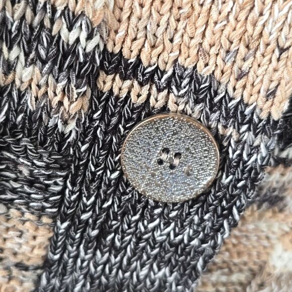 Vintage Norm Thompson Crochet Knit Sweater Small - Picture 2 of 4